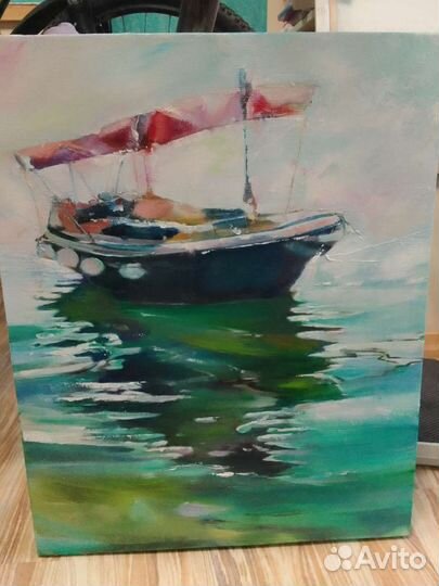 Пейзаж,масло,50*40