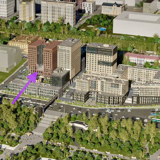 Офисное 59 м² на 3 этаже 