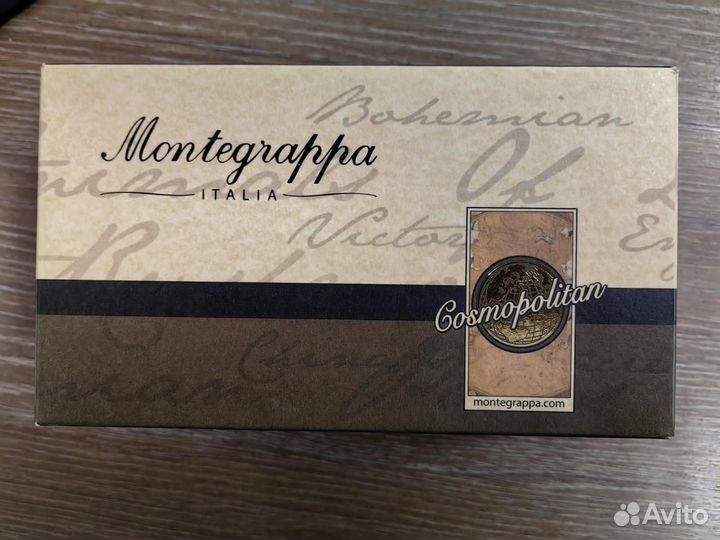 Ручка montegrappa с серебром