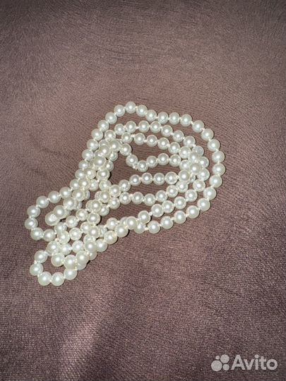 Бусы жемчуг майорка