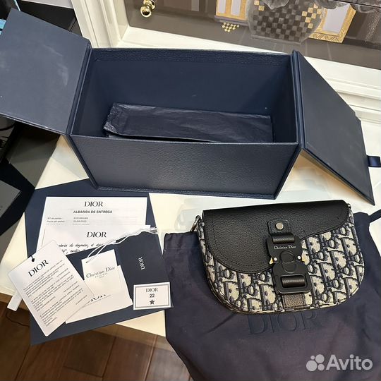 Сумка Dior Saddle Oblique оригинал