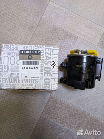 Оригинальный топпливный фильтр megane 2 k9k дизель