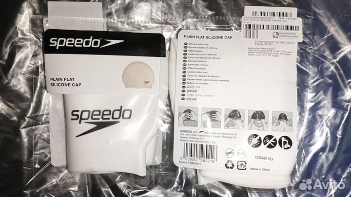 Шапочка для плавания speedo