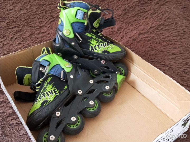 Коньки и ролики 2 в 1