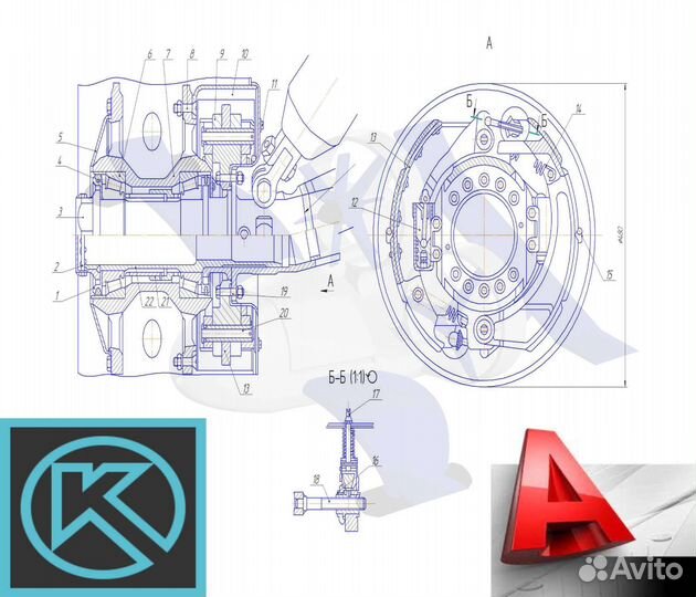 Изготовление чертежей на заказ Компас, autocad
