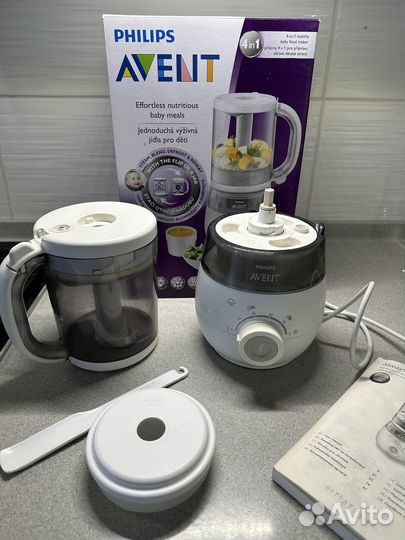 Пароварка блендер philips avent