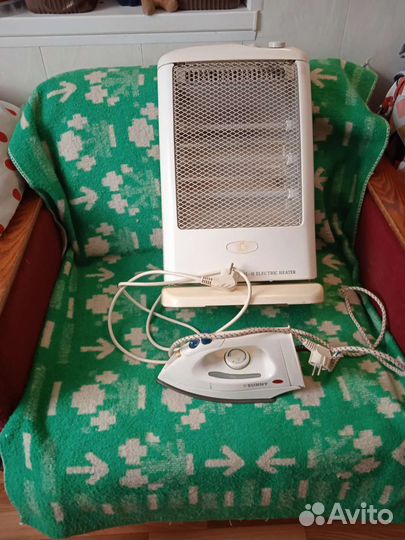 Утюг sunny, обогреватель nova