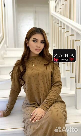 Платье женское велюровое