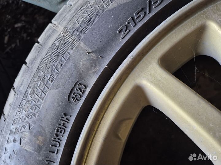 Летние шины 215 55 r17