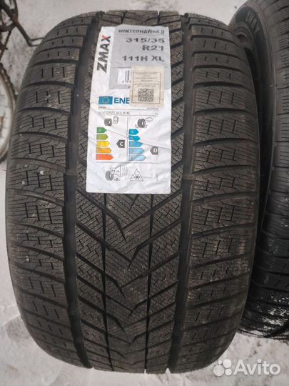 Zmax Winterhawke II 275/40 R21 и 315/35 R21 111H