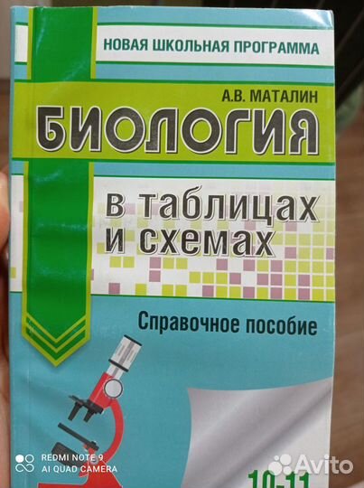 Биология в таблицах и схемах