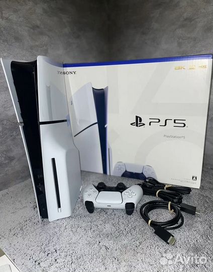 Sony playstation 5 slim 1tb с дисководом