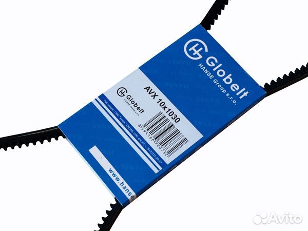 Ремень зубчатый avx (чехия)