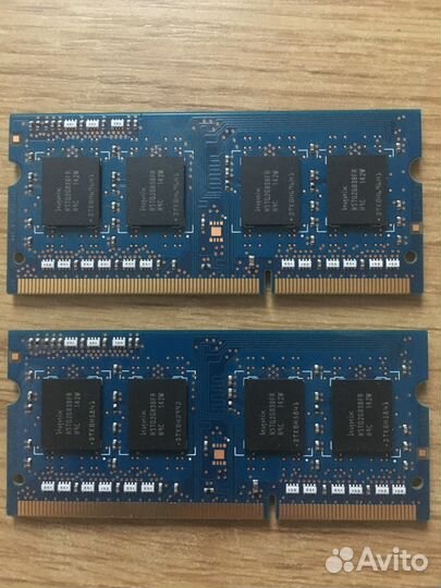 Оперативная память для ноутбука или macbook 2x 2Gb