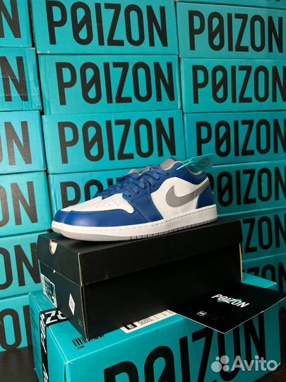 Nike Air Jordan 1 Low True Blue Оригинал