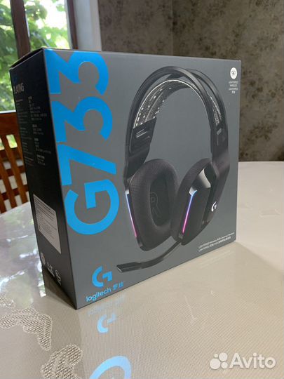 Наушники Logitech G733 lightspeed (черные)