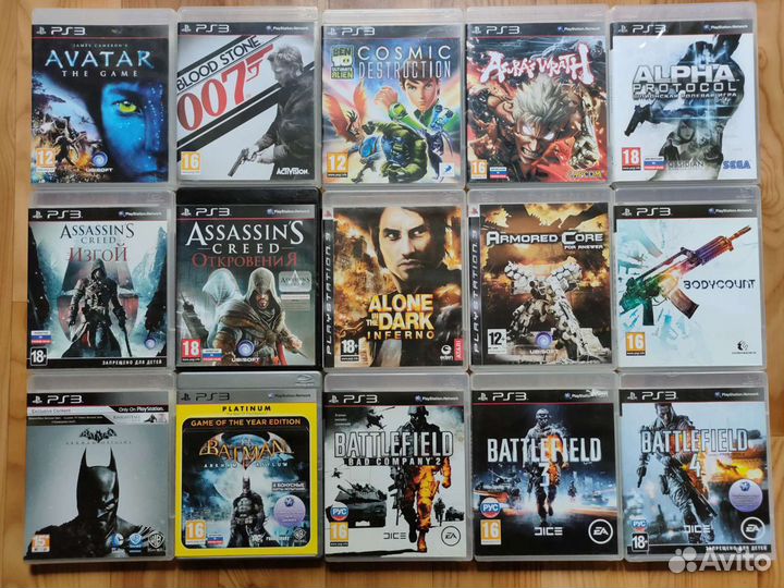 PS3 коллекция игр (Playstation3)