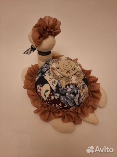 Черепашка.Текстильная.Интерьерная