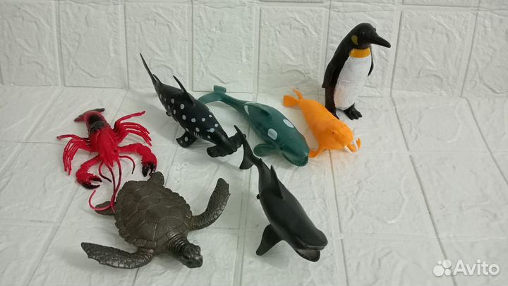 Игрушки фигурки животных