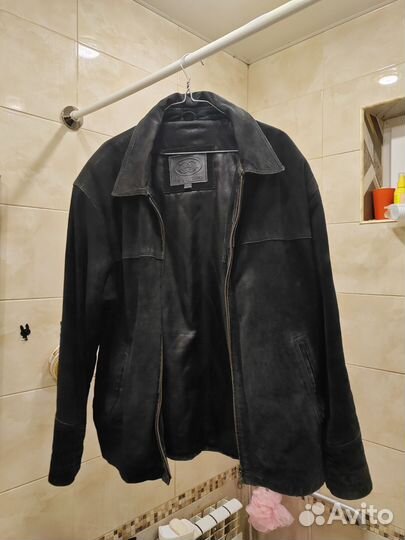 Замшевая мужская куртка