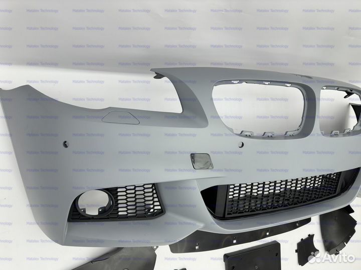 Бампер передний BMW F10 М пакет M tech