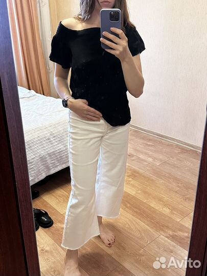 Massimo dutti блуза с коротким рукавом