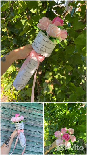 Букет из мыла