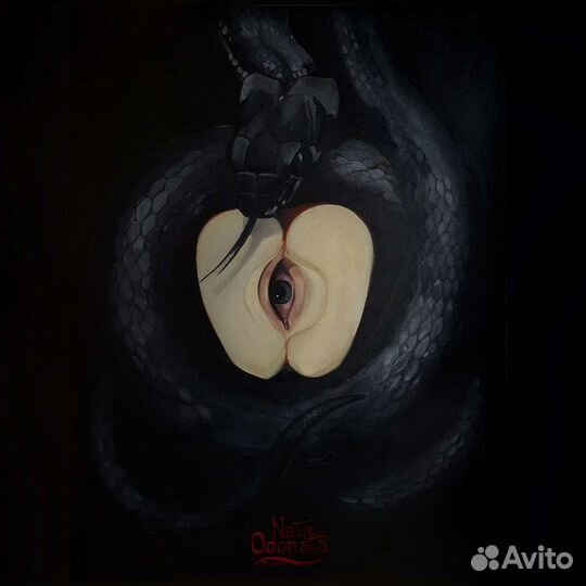 Картина маслом «Жизнь земли»