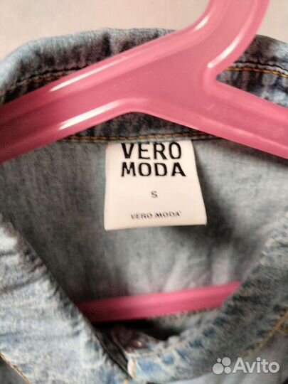 Джинсовая рубашка veromoda