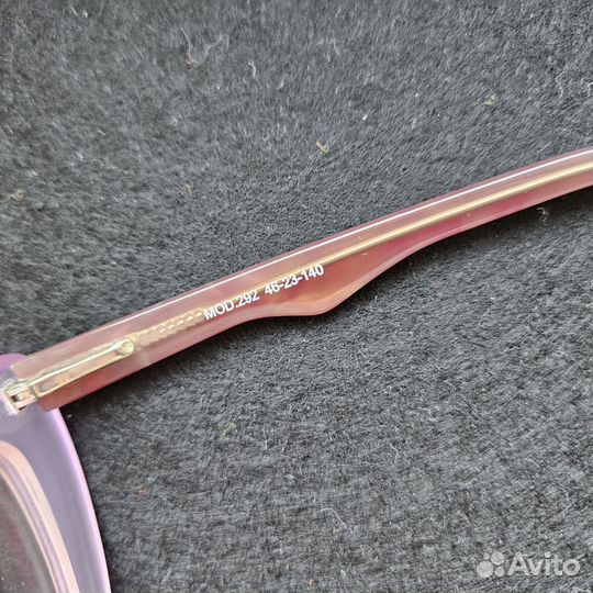 Очки светло-сиреневые линзы диоптрии O.D.L. Россия