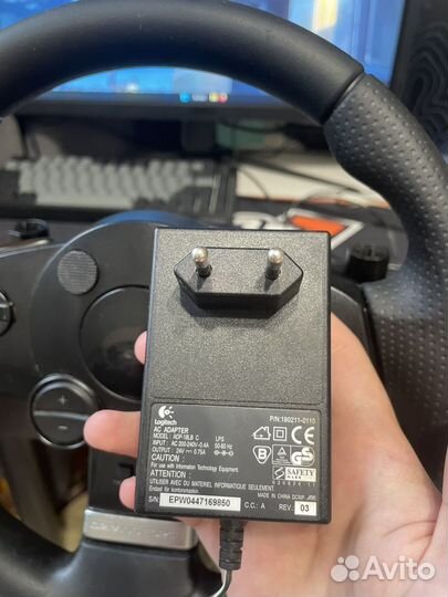 Руль Logitech Driving Force GT