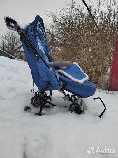 Санки коляска ника