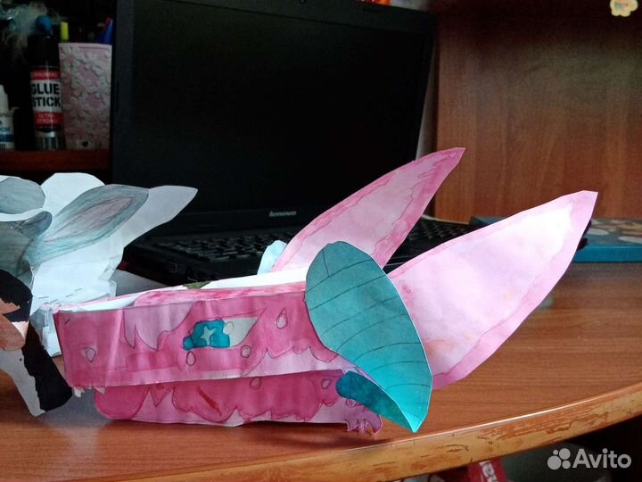 Бумажные драконы на руку