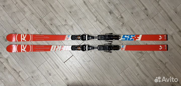Лыжи Rossignol Hero Fis GS 195 R35 + 200 креп