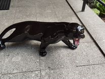 Фарфоровые статуэтки чорний пантера