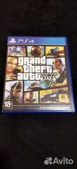 Игра PS4 Grand Theft Auto V
