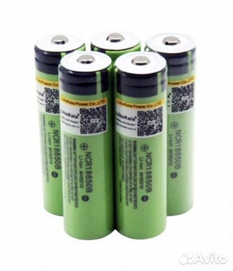 Аккумулятор 18650 liitokala -5 шт 3400 mAh