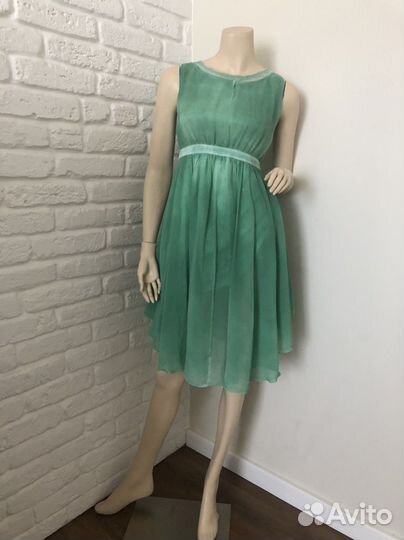 Легкое летнее платье 44
