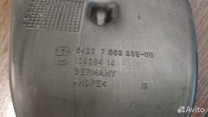 Воздуховод Bmw 530 D E61 M57N 306D2EU4 2004