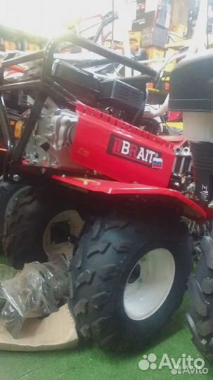 Мотоблок Brait мкр 404w Россия 7.8лс +пониженная