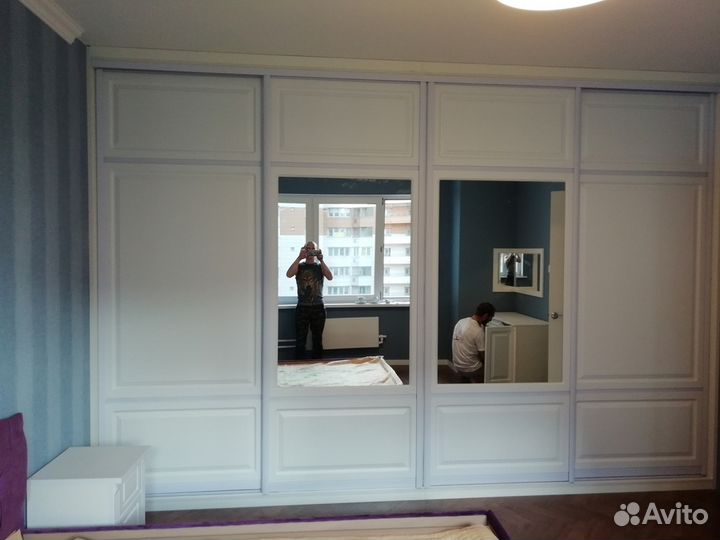 Реставрация корпусной мебели(шкафы купе.кухни)