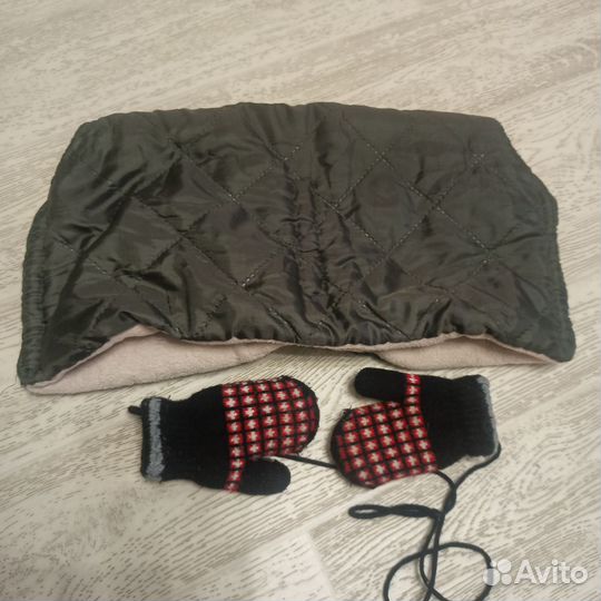 Муфта варежки на коляску