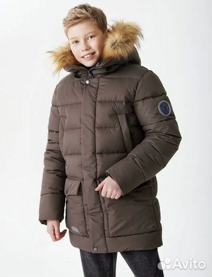 Парка зимняя с мехом