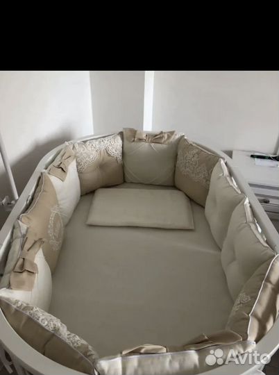 Бортики в кроватку новые