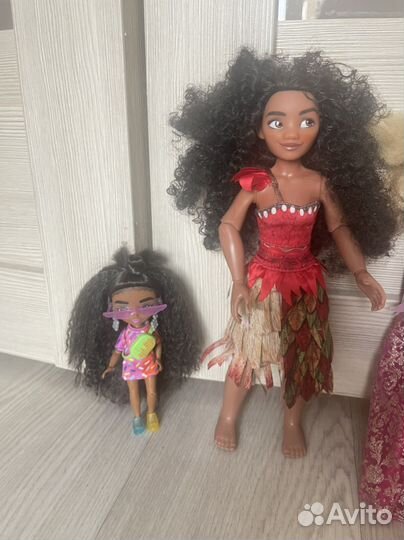 Куклы принцессы дисней и барби мини