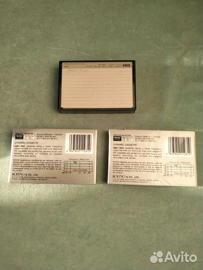 Аудиокассеты Oxus Rs 90 видеокассета Sony Hi8 Met