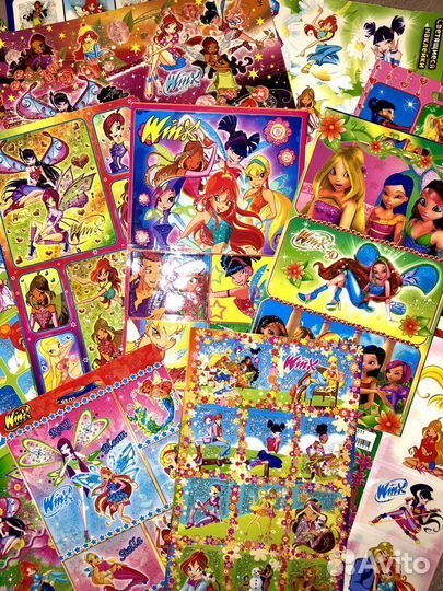 Наклейки, календари Winx (Винкс)