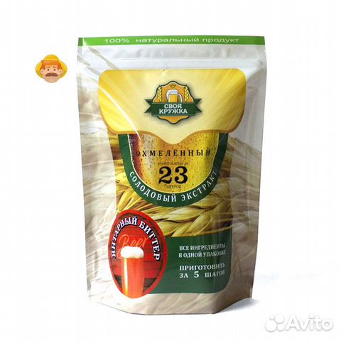 Экстракт солодовый своя кружка Янтарный Биттер