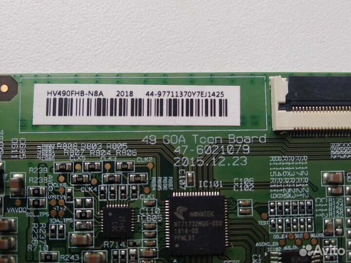 T-CON 49GOA Tocn Board 47-6021079