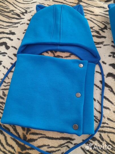 Комплект шапка и шарф